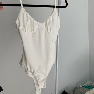 Princess Polly cream bodysuit